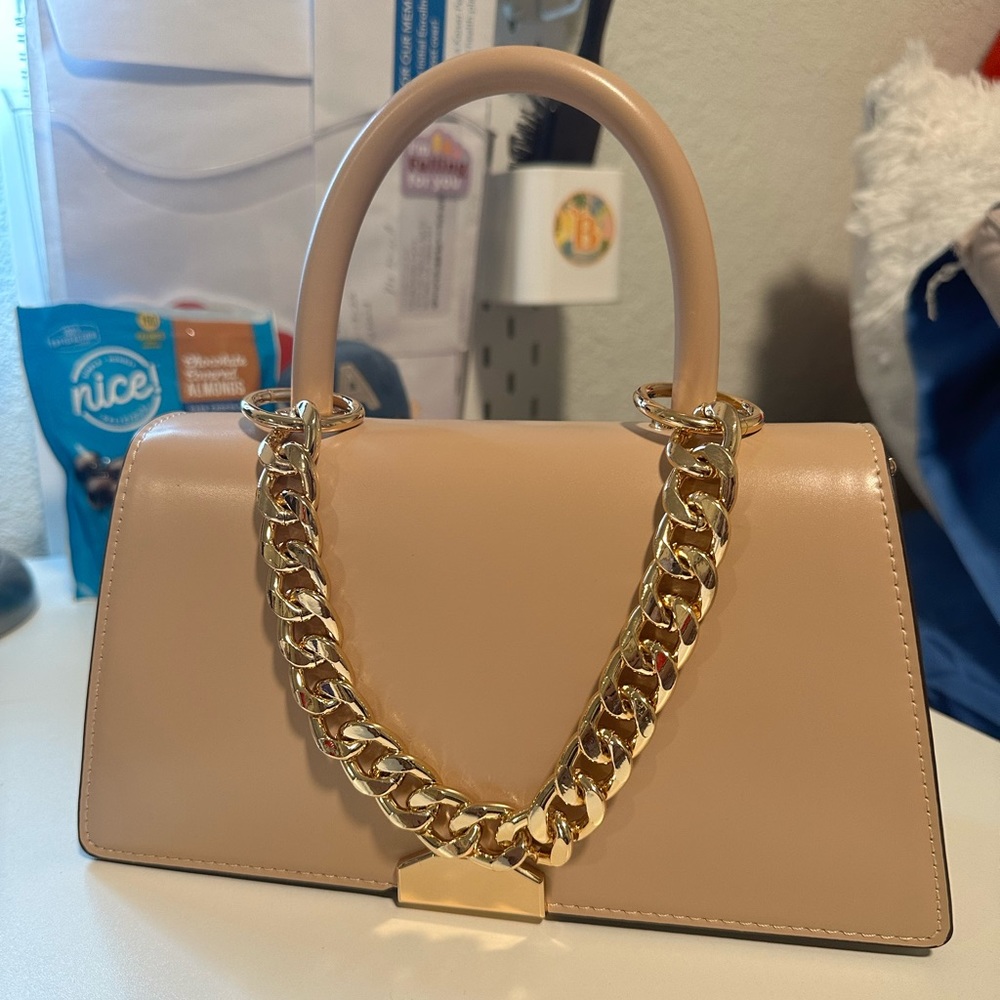 Aldo Tan Handbag with shoulder straps (Avedax)